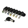 Tacens ANBP100 Adaptador Cargador Corriente Universal Portátil con Puerto USB y 8 Puntas